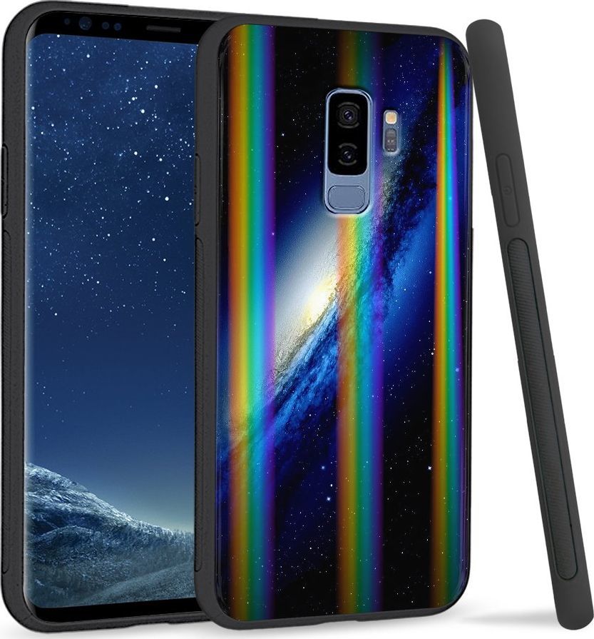 Super Fashion Etui Rainbow Series na Samsung S9 Plus Space 1
