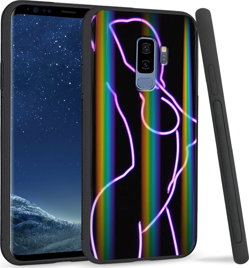 Super Fashion Etui Rainbow Series na Samsung S9 Plus Lady Black 1