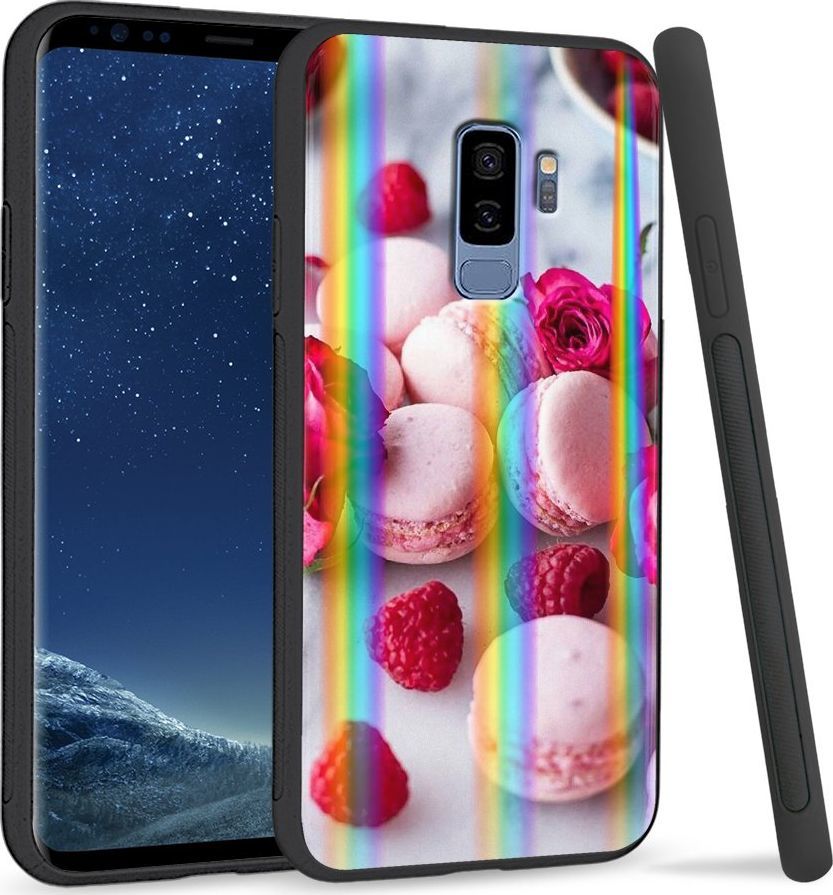 Super Fashion Etui Rainbow Series na Samsung S9 Plus Ciasteczka 1
