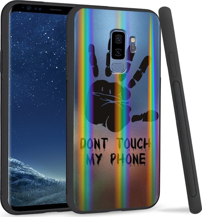 Super Fashion Etui Rainbow Series na Samsung S9 Plus Don't Touch My Phone 1