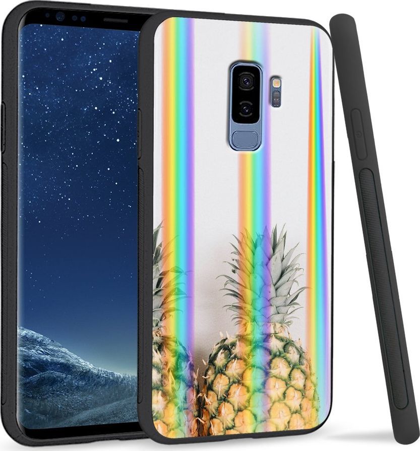Super Fashion Etui Rainbow Series na Samsung S9 Plus Ananas 1