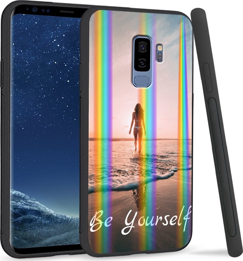 Super Fashion Etui Rainbow Series na Samsung S9 Plus Be Yourself 1