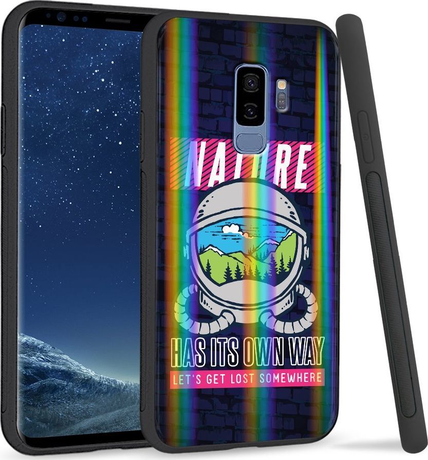 Super Fashion Etui Rainbow Series na Samsung S9 Plus Nature 1