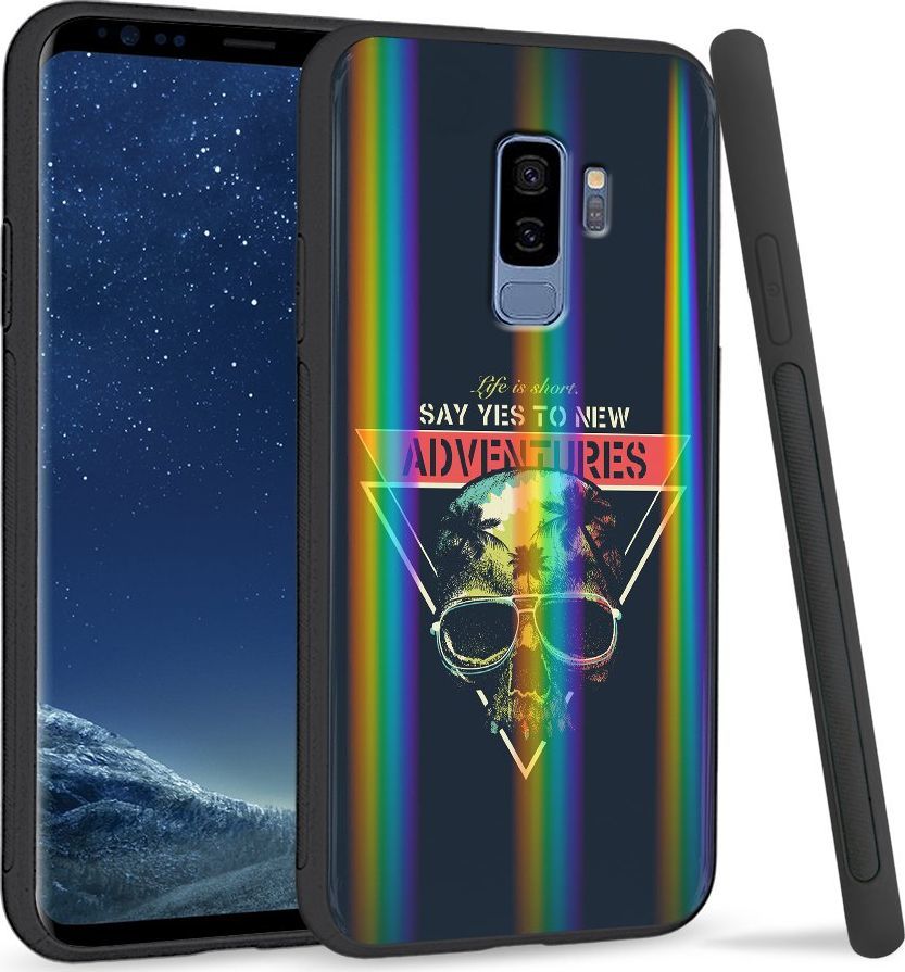 Super Fashion Etui Rainbow Series na Samsung S9 Plus życie krótkie 1