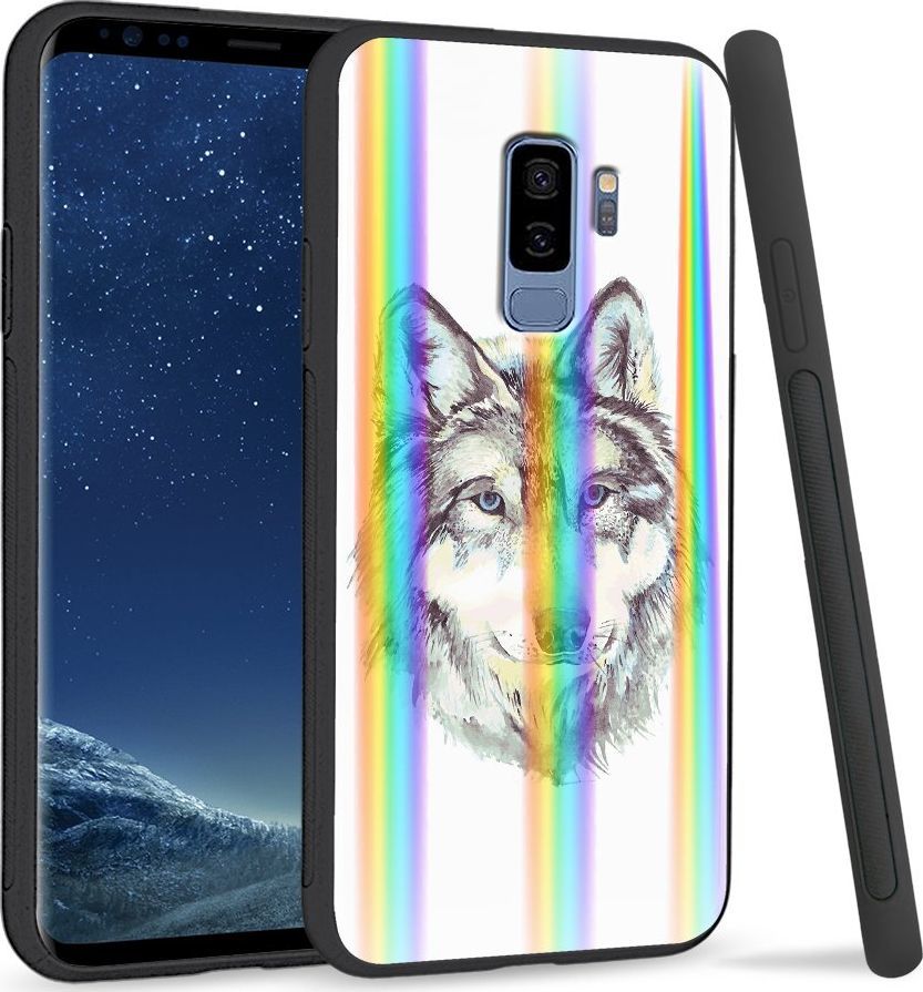 Super Fashion Etui Rainbow Series na Samsung S9 Plus Wilk 1