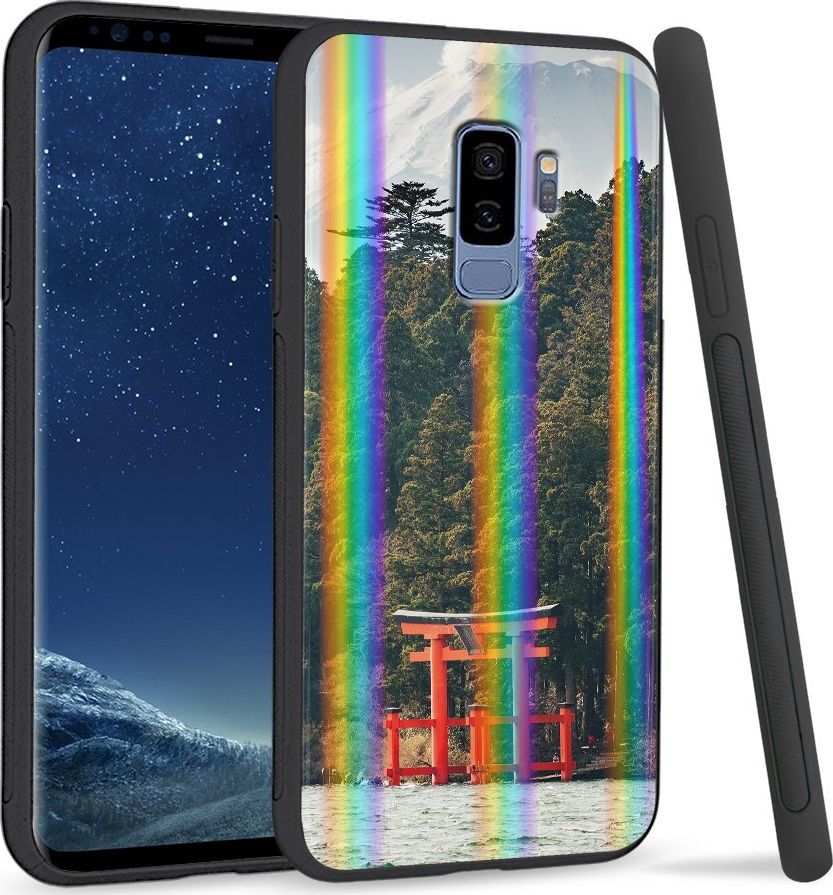 Super Fashion Etui Rainbow Series na Samsung S9 Plus Leśna przystań 1