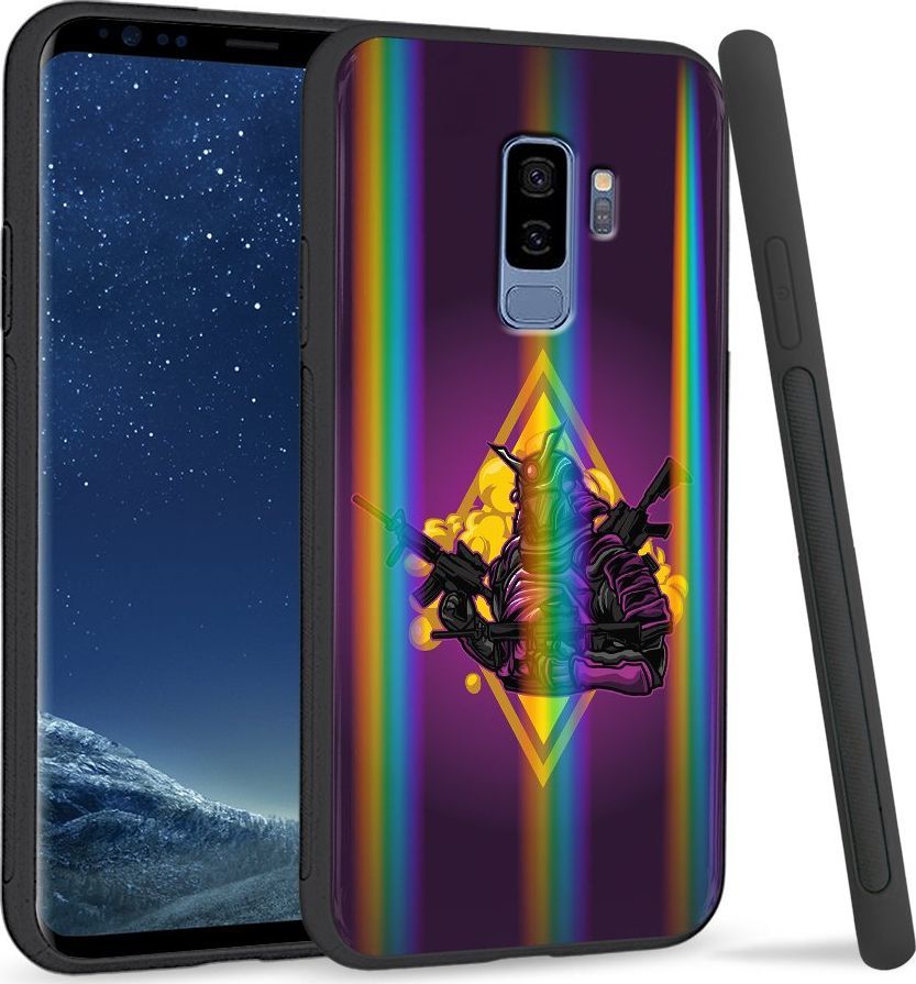 Super Fashion Etui Rainbow Series na Samsung S9 Plus Ninja 1
