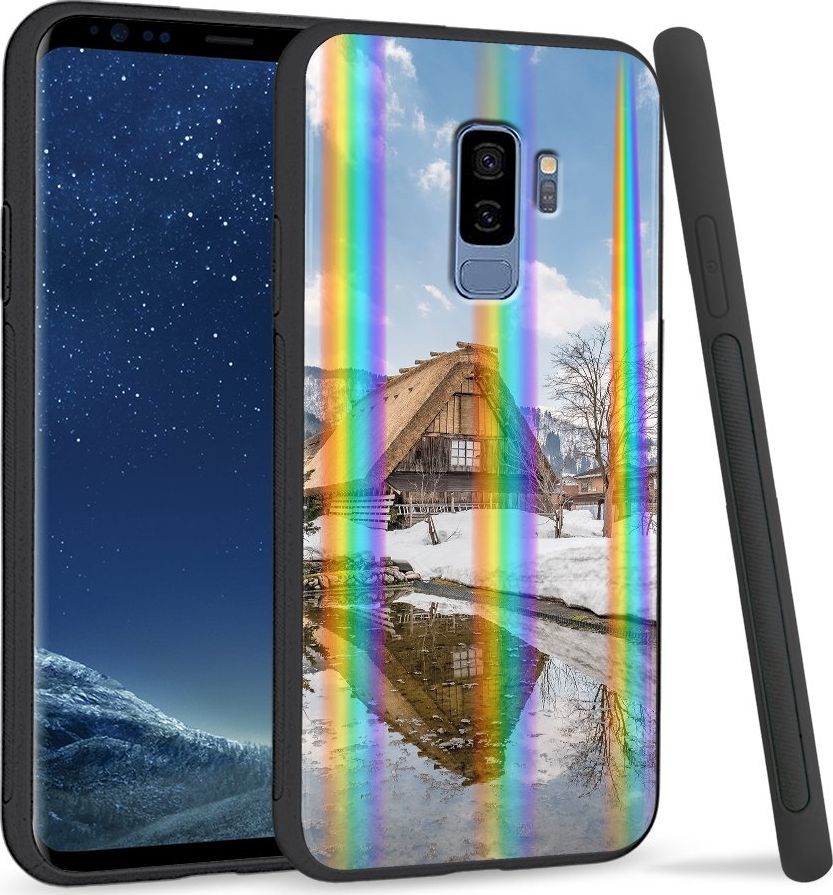 Super Fashion Etui Rainbow Series na Samsung S9 Plus Chatka 1