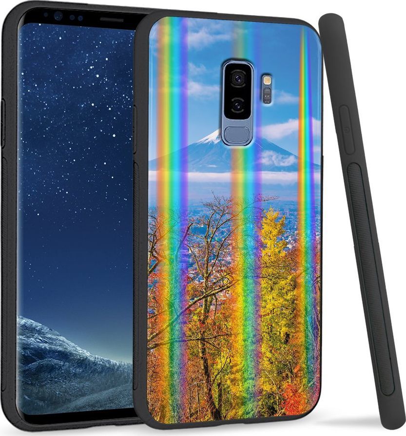 Super Fashion Etui Rainbow Series na Samsung S9 Plus Widk vulkan 1