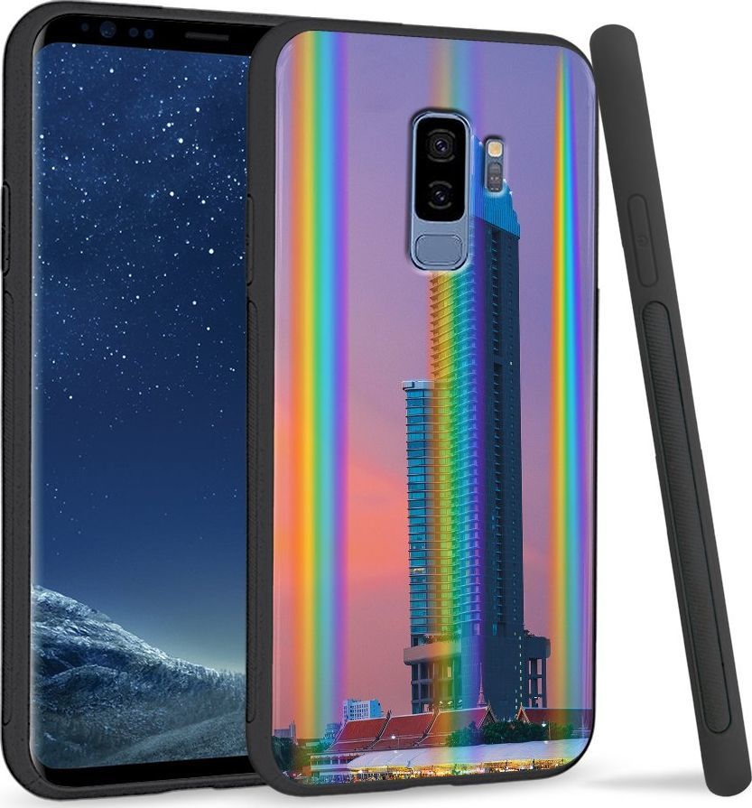 Super Fashion Etui Rainbow Series na Samsung S9 Plus Wierzowiec 1