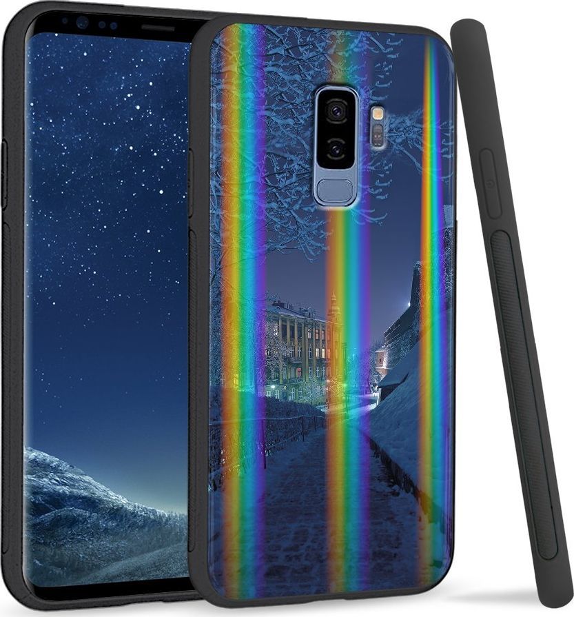 Super Fashion Etui Rainbow Series na Samsung S9 Plus Zima 1