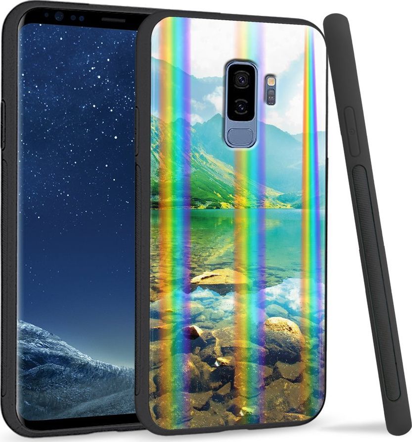 Super Fashion Etui Rainbow Series na Samsung S9 Plus Jezioro 1