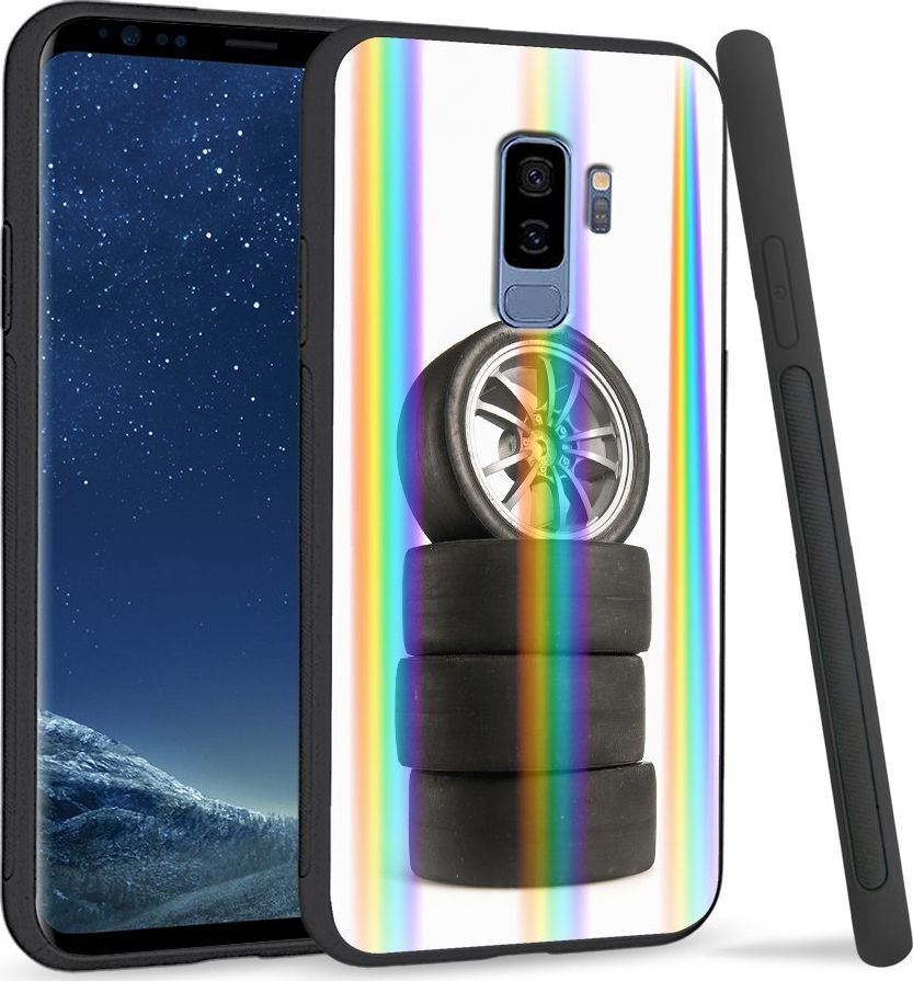 Super Fashion Etui Rainbow Series na Samsung S9 Plus Opony 1