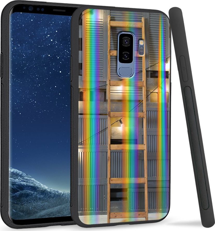 Super Fashion Etui Rainbow Series na Samsung S9 Plus Drabina 1