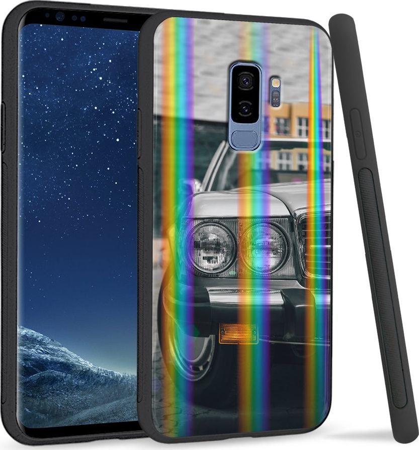 Super Fashion Etui Rainbow Series na Samsung S9 Plus Stary samochód 1