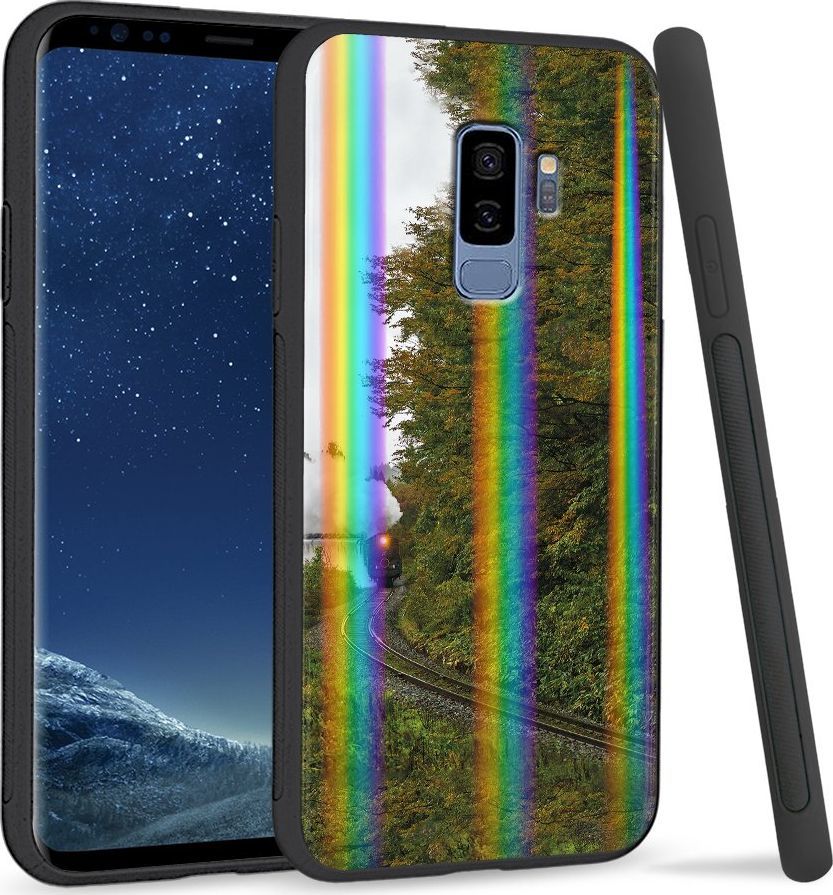 Super Fashion Etui Rainbow Series na Samsung S9 Plus Tory w lesie 1