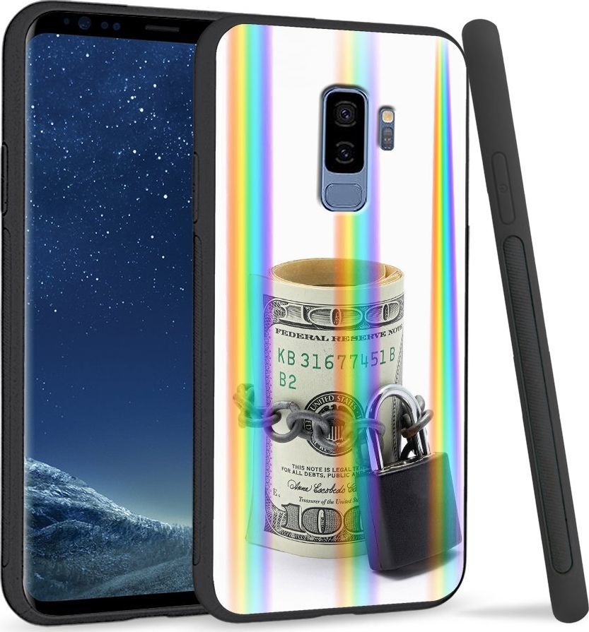 Super Fashion Etui Rainbow Series na Samsung S9 Plus Pięniądze 1