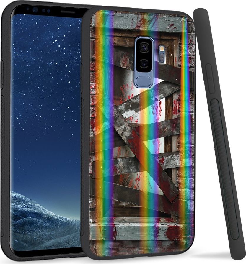 Super Fashion Etui Rainbow Series na Samsung S9 Plus Straszny dom 1
