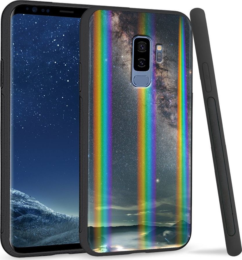 Super Fashion Etui Rainbow Series na Samsung S9 Plus Gwieździste niebo 1