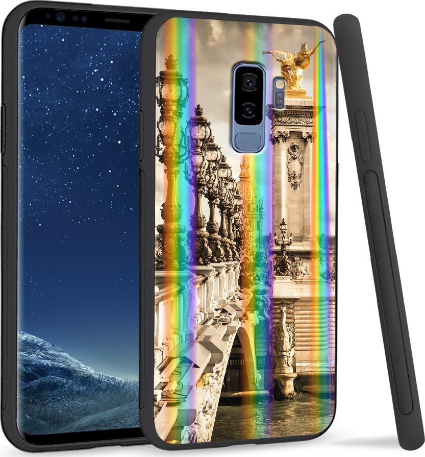 Super Fashion Etui Rainbow Series na Samsung S9 Plus Stary most 1