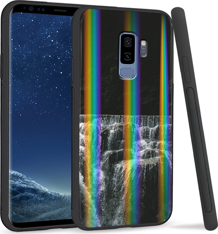 Super Fashion Etui Rainbow Series na Samsung S9 Plus Rzeka 1