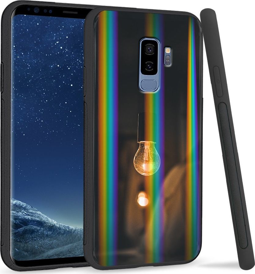 Super Fashion Etui Rainbow Series na Samsung S9 Plus Żarówka 1