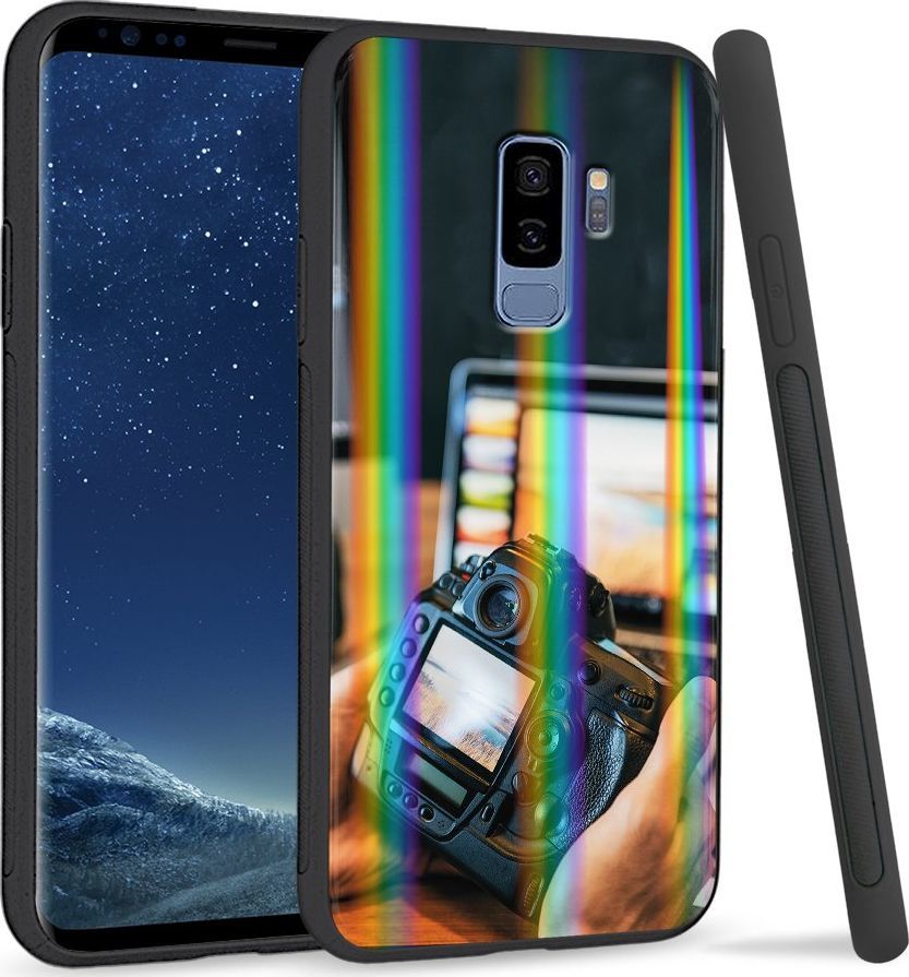 Super Fashion Etui Rainbow Series na Samsung S9 Plus Zestaw fotografa 1