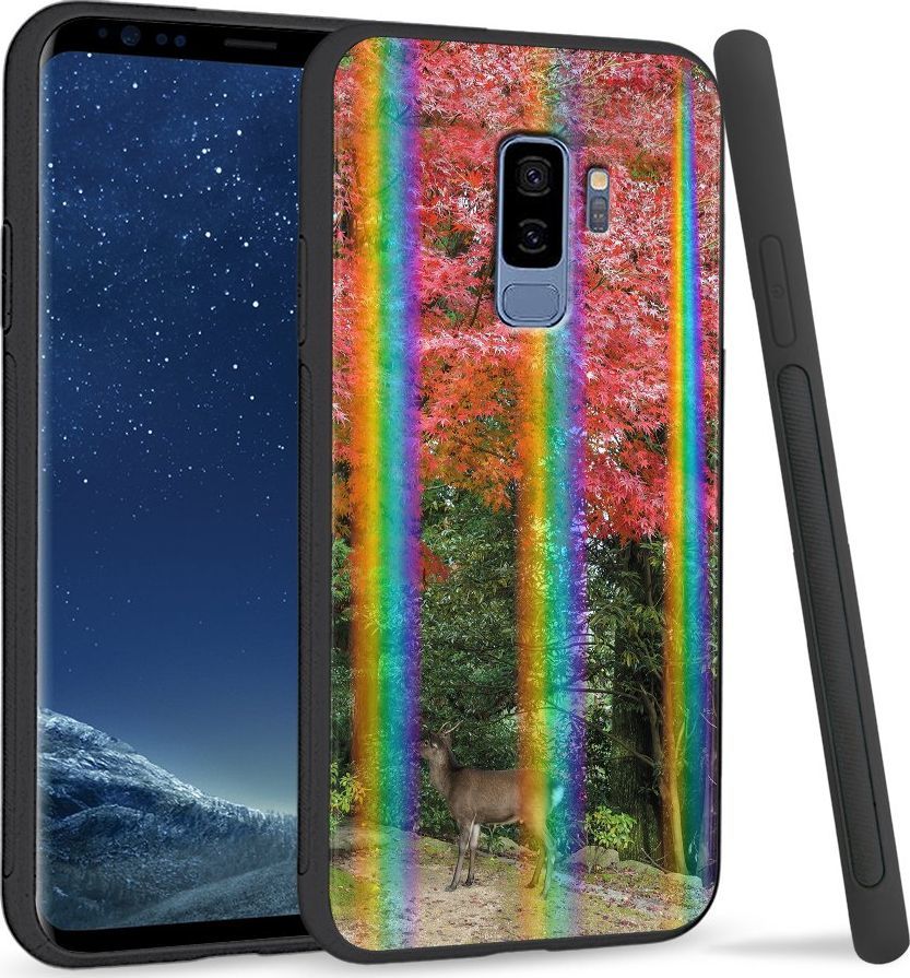 Super Fashion Etui Rainbow Series na Samsung S9 Plus Jeleń 1