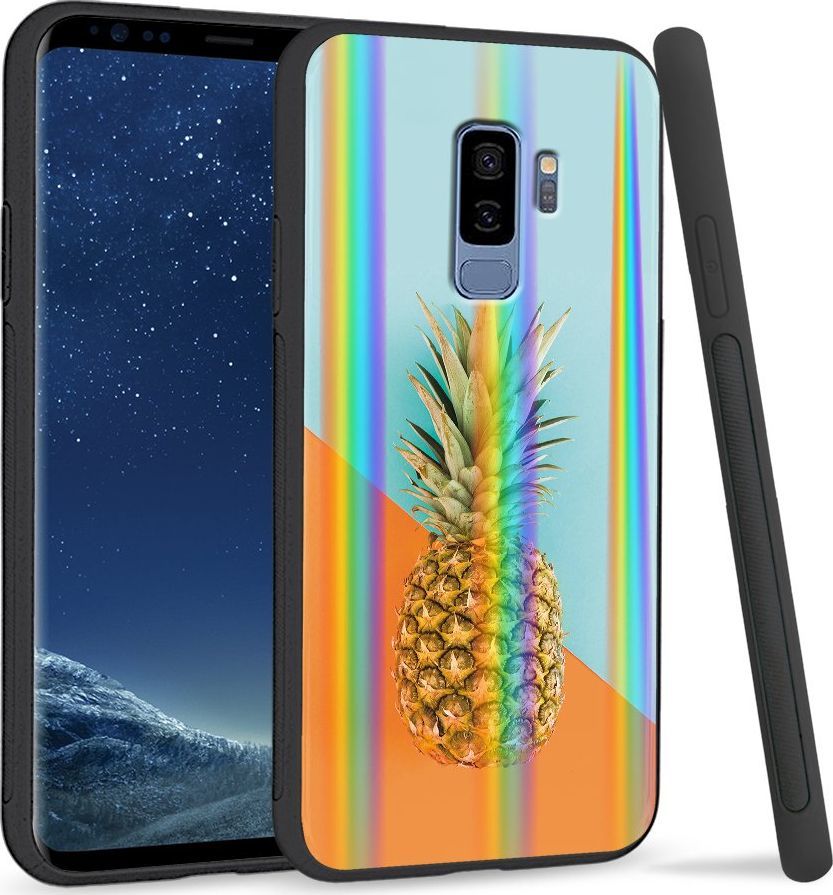 Super Fashion Etui Rainbow Series na Samsung S9 Plus Bromeliaceae 1