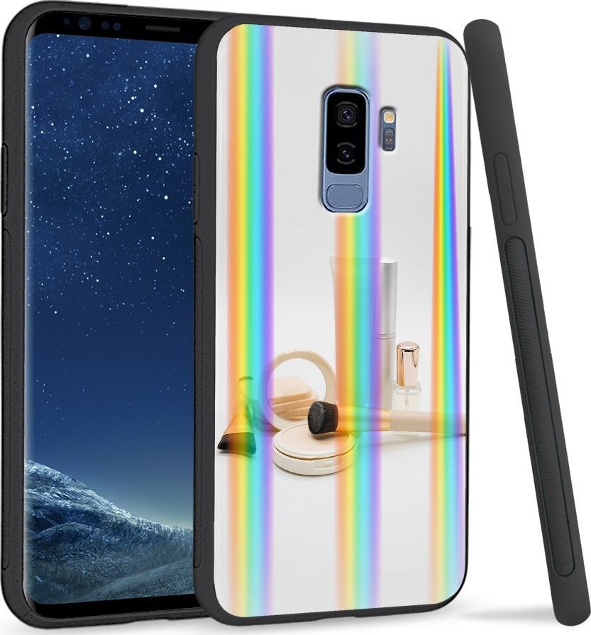 Super Fashion Etui Rainbow Series na Samsung S9 Plus Kosmetyki 1