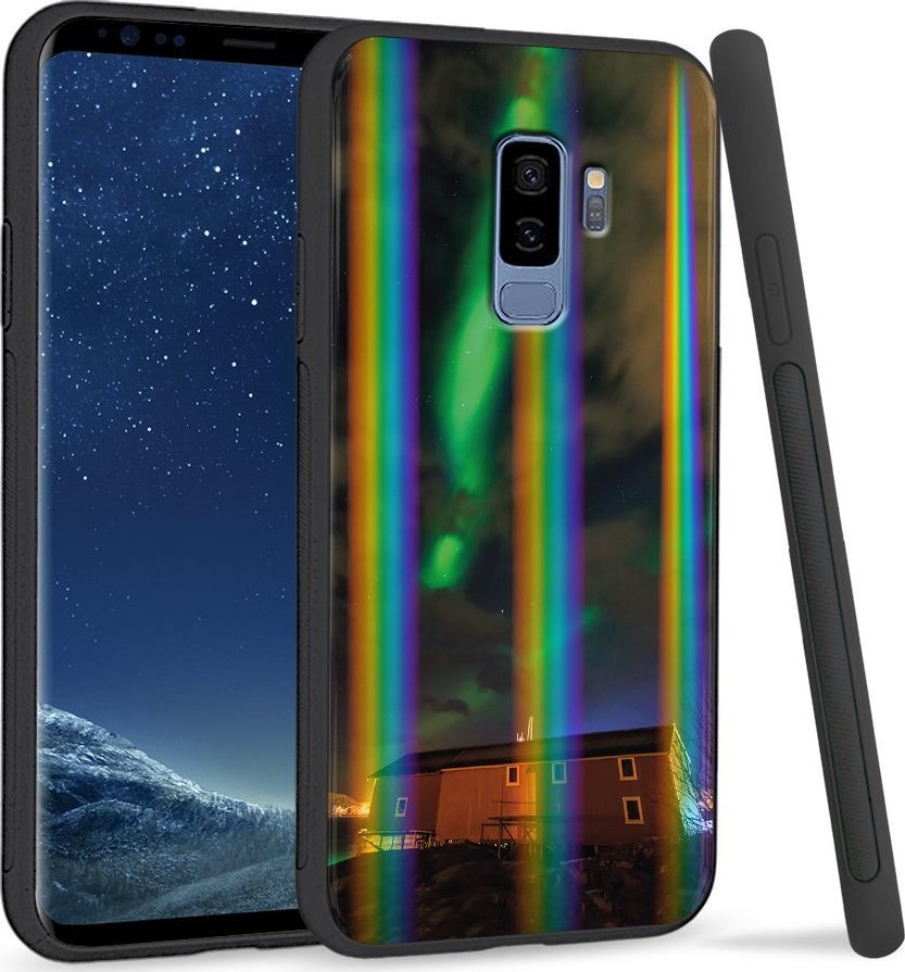 Super Fashion Etui Rainbow Series na Samsung S9 Plus Niebo 1