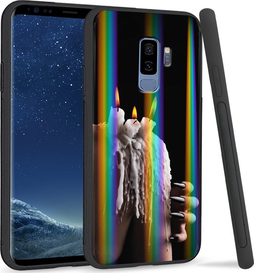 Super Fashion Etui Rainbow Series na Samsung S9 Plus Wosk 1