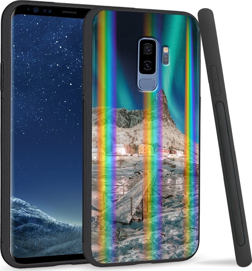 Super Fashion Etui Rainbow Series na Samsung S9 Plus Zorza 1