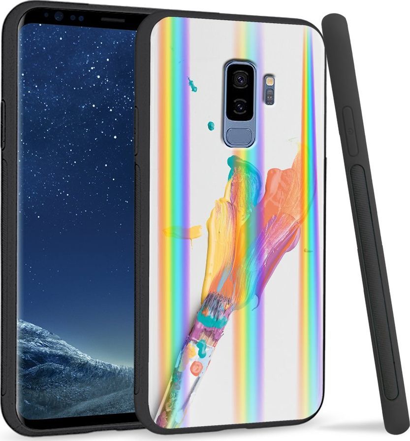 Super Fashion Etui Rainbow Series na Samsung S9 Plus Pastelowe farby 1
