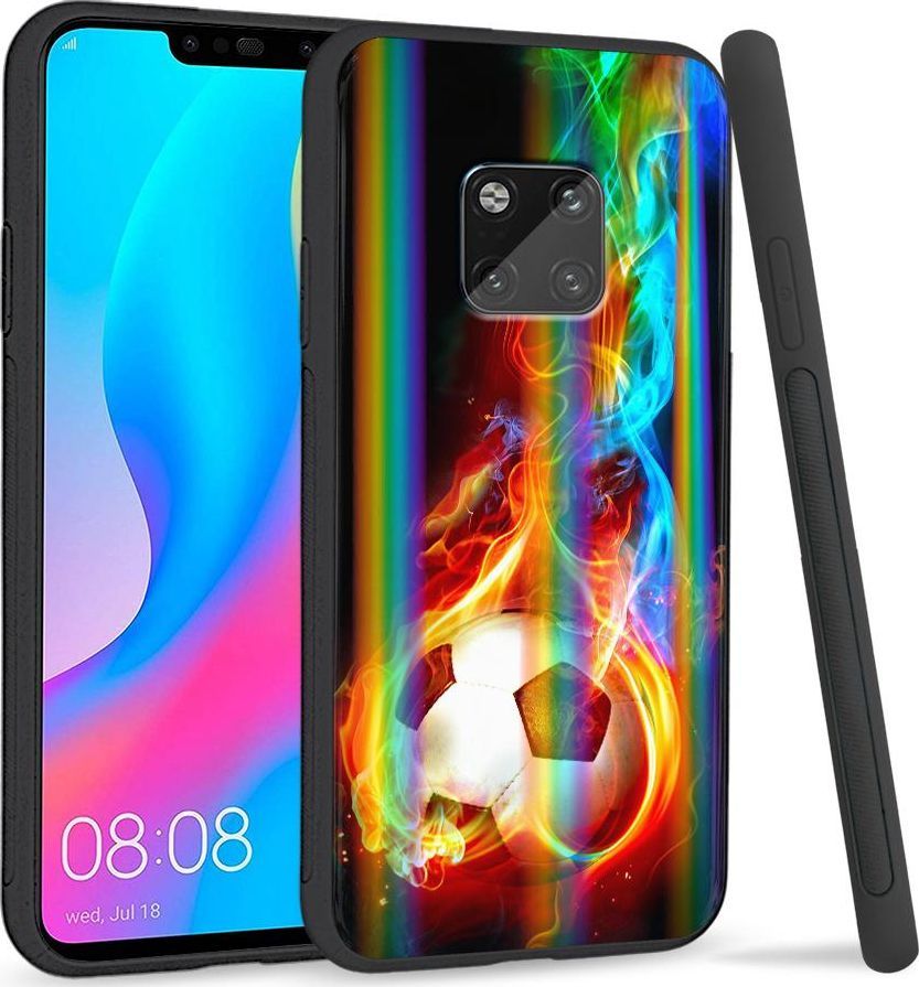 Super Fashion Etui Rainbow Series na Huawei Mate 20 Pro Football 1