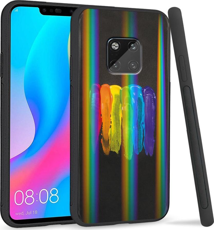 Super Fashion Etui Rainbow Series na Huawei Mate 20 Pro Zabarwienie 1