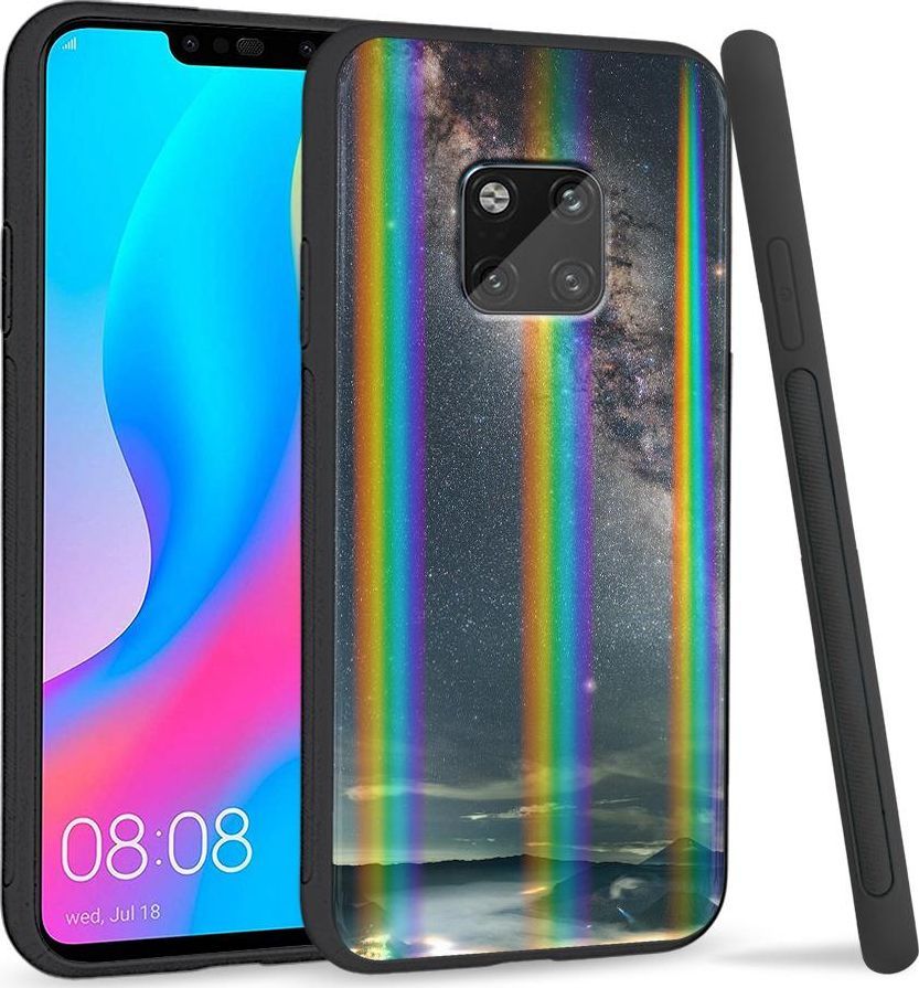 Super Fashion Etui Rainbow Series na Huawei Mate 20 Pro Gwieździste niebo 1