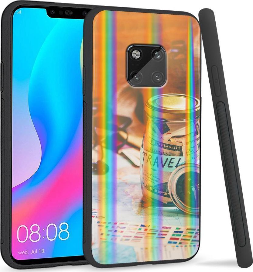 Super Fashion Etui Rainbow Series na Huawei Mate 20 Pro Słoik 1