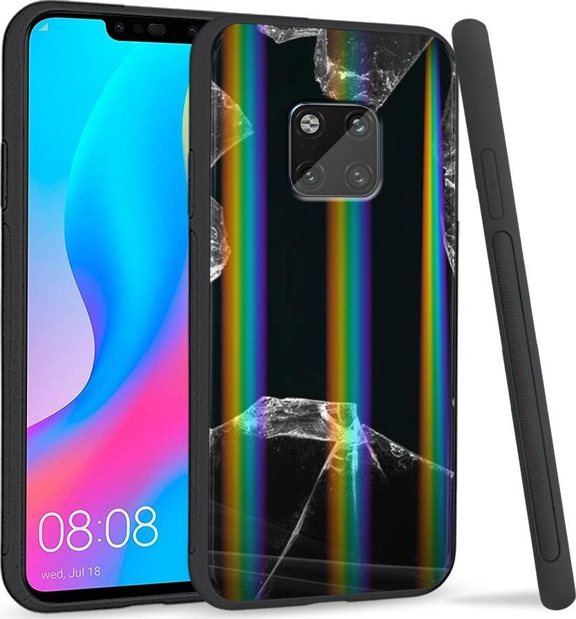 Super Fashion Etui Rainbow Series na Huawei Mate 20 Pro Broken Glass 1