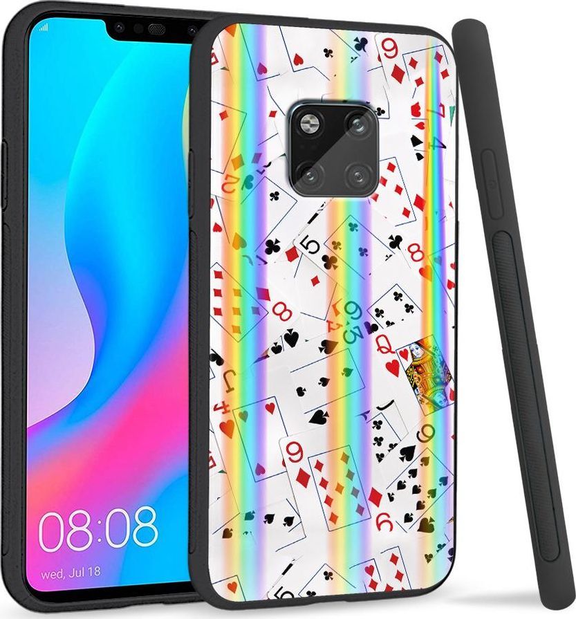 Super Fashion Etui Rainbow Series na Huawei Mate 20 Pro Talia kart 1