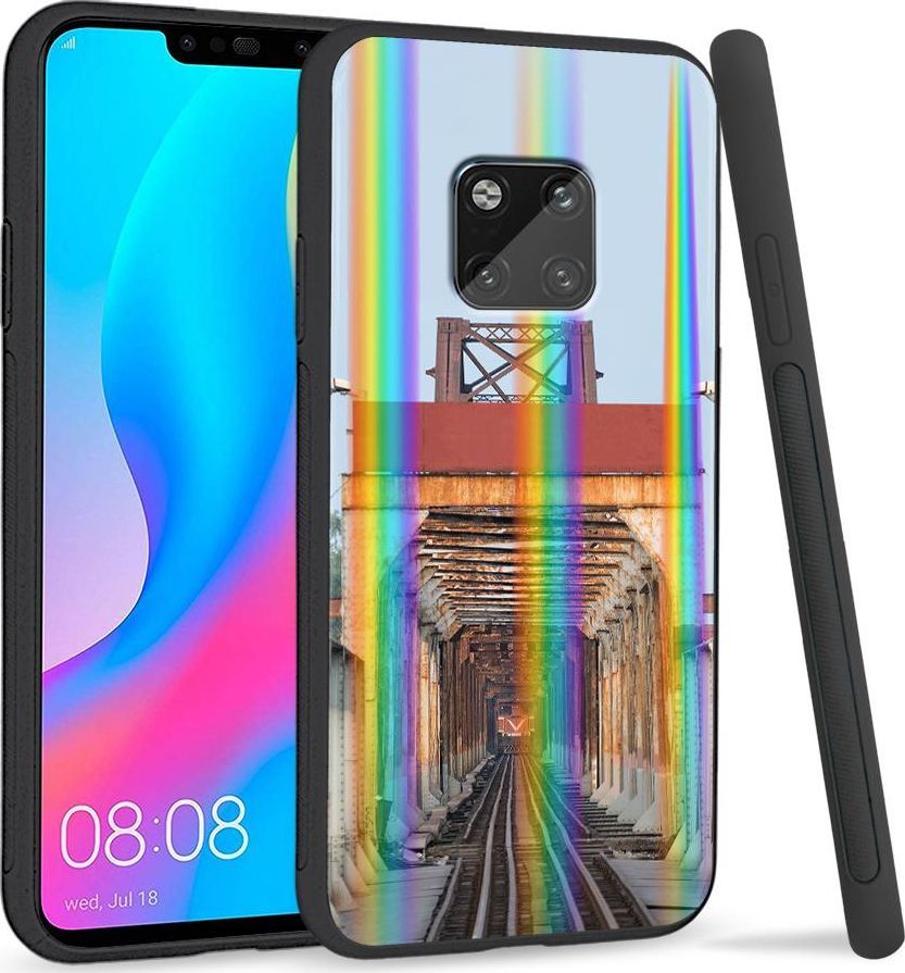 Super Fashion Etui Rainbow Series na Huawei Mate 20 Pro Tory 1