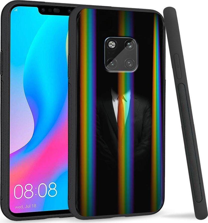 Super Fashion Etui Rainbow Series na Huawei Mate 20 Pro Man in Black 1