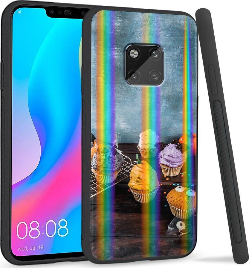 Super Fashion Etui Rainbow Series na Huawei Mate 20 Pro Babeczki 1