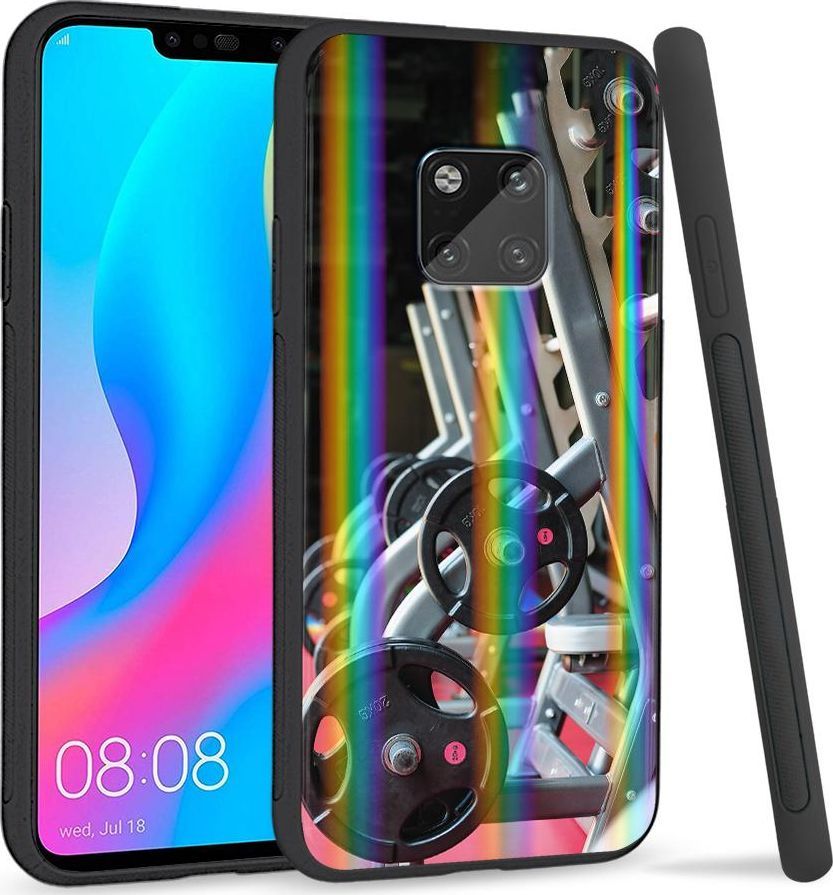 Super Fashion Etui Rainbow Series na Huawei Mate 20 Pro Siłownia 1