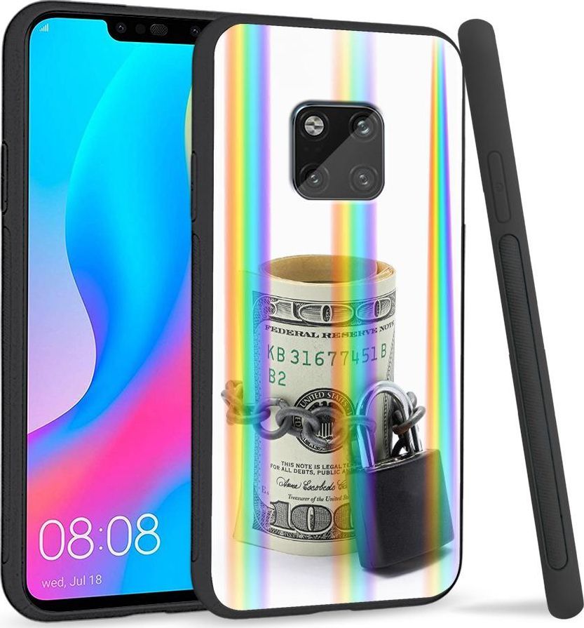 Super Fashion Etui Rainbow Series na Huawei Mate 20 Pro Pięniądze 1