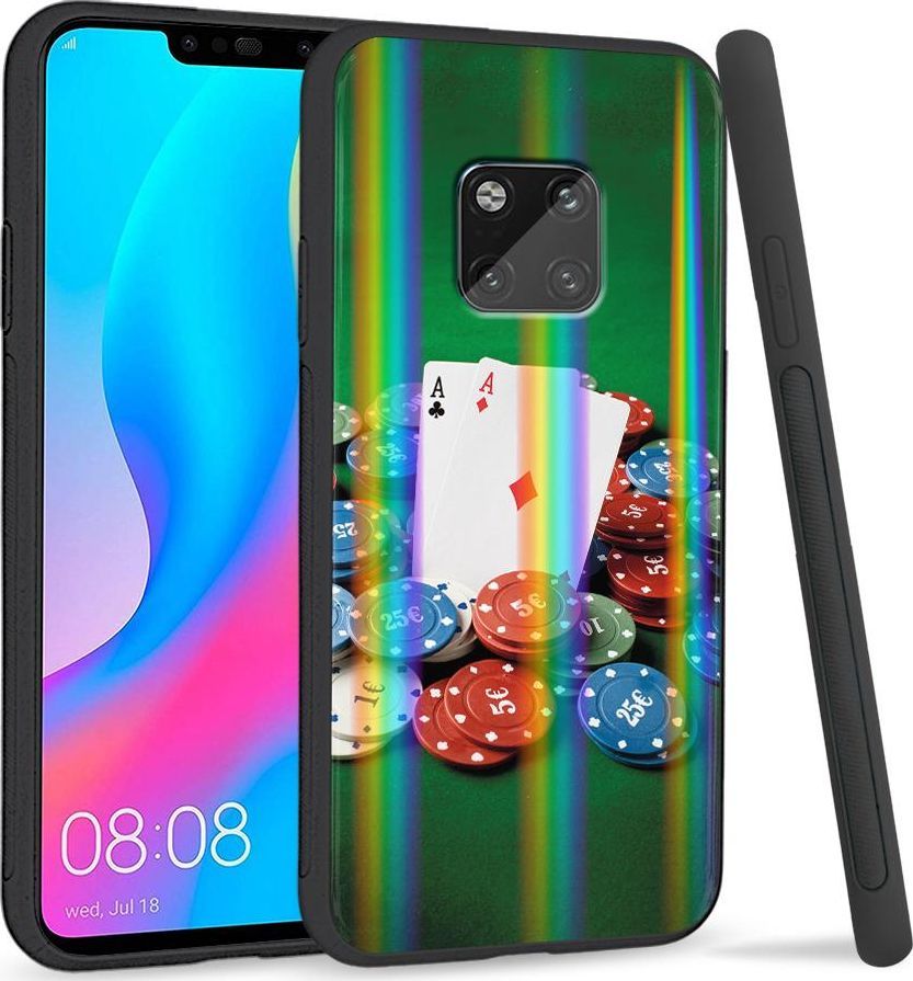 Super Fashion Etui Rainbow Series na Huawei Mate 20 Pro Poker 1