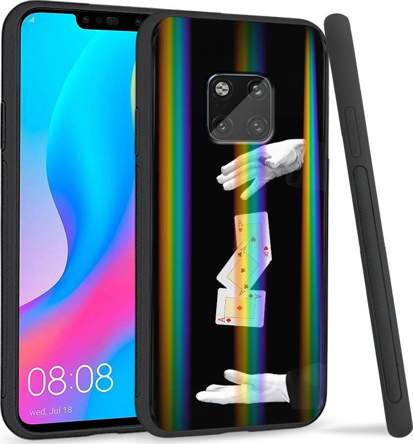 Super Fashion Etui Rainbow Series na Huawei Mate 20 Pro Trzy asy 1