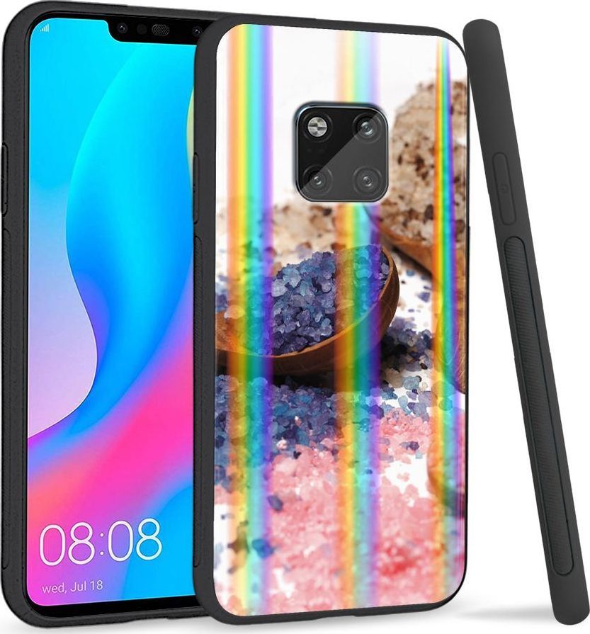 Super Fashion Etui Rainbow Series na Huawei Mate 20 Pro Sól 1