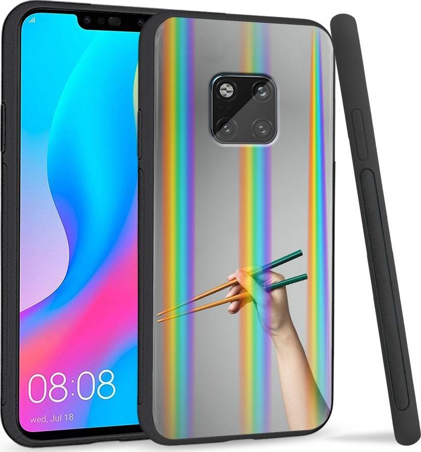 Super Fashion Etui Rainbow Series na Huawei Mate 20 Pro Pałeczki 1