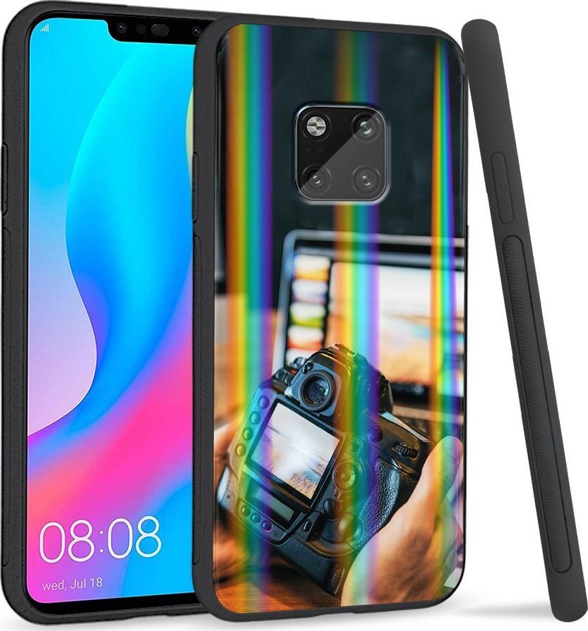 Super Fashion Etui Rainbow Series na Huawei Mate 20 Pro Zestaw fotografa 1